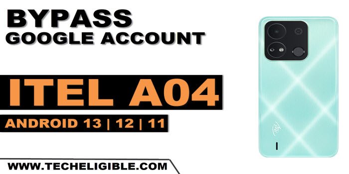 how to bypass frp account itel A04