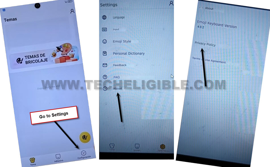 go to settings and about to Bypass FRP ZTE Blade V60 Smart