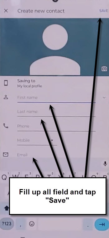 Go to settings and my info option