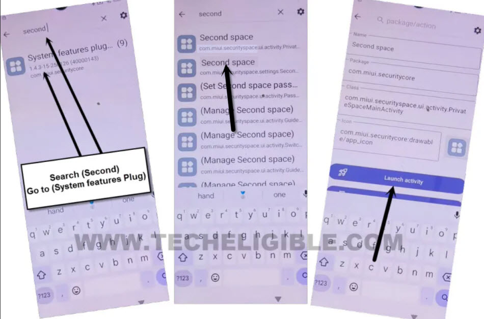 Create Second Space on the FRP locked phone Xiaomi Redmi 15C